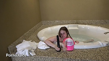 Throat Goat Challenge starring Erica Jane BBW