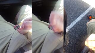 Naughty Nutting caught outside Camper Clinic parking lot with a huge dick and a cumshot to finish off