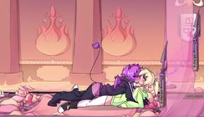 Max the Elf Futa threesome destroys the gaming femboy trio creampie