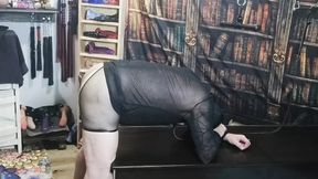 Blondie pounds &mdash;  fucks &mdash;  and drives him deep with rough intensity