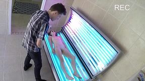 Slim stepsis craves for cock after tan bed - SpyFam