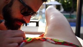 Sexo al aire libre con una pareja explosiva se vuelve viral en internet