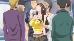 Crimson Girls 1 - Petite teen is gagged and then gangbanged on a train