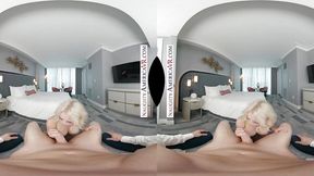 Blonde Bombshell Annaleigh Reno Takes Huge Cock in VR