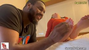 Fantasize About Foster Parent Snowy’s Feet - Foot Tickling - Snowy Arches