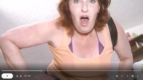 340 Nosy DawnSkye1962 Giantess snoops around the neighbors and Finds A Shrunken Man