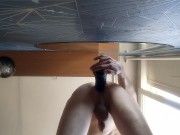 Fucking My Asspussy With This Huge Black Dildo🤤