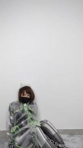 NANA Zentai and rainwear get Vibrators orgasm