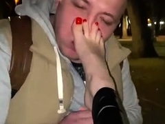 Black Amateur Explore Hot Foot Fetish