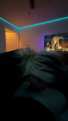 Petite teen milfpov with blonde amateur couple engaging in hot