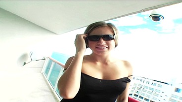 Tiffani Rox Deepthroats and Rides Jordan Ash's Big Cock