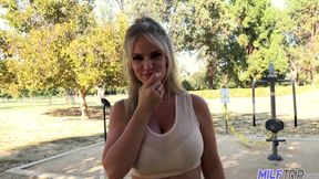 Busty blonde MILF Rachael Cavalli fucked