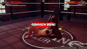 Cardi B Battles Horny Rivals Naked in 3D Fighting Game Fantasy