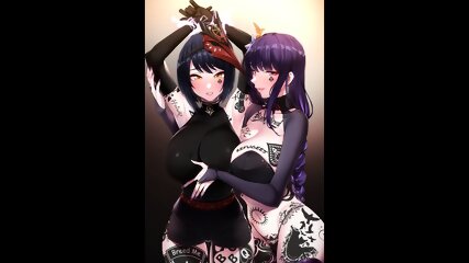 Waifus Blacked 5 (Interracial Hentai Slideshow + Voiced Captions)