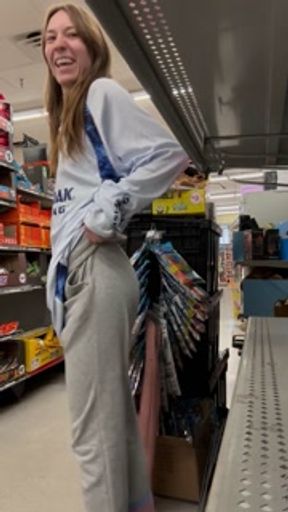 Hard Nipples At Family Dollar