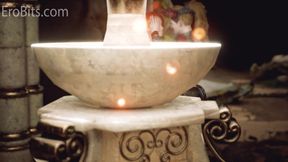 Secret Place. Futa Monster Girl Fucks Elf Beauty