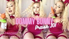 DOMMY BUNNY PRAISE JOI 🐰🍆