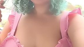Gothy BBW MILF Vanilla Faith Ardalan teases with 18+ cuteness