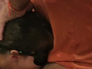 Deepthroat fuck slave challenge full video on OF @slavedeepthroat