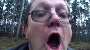 Incredible teen gets a rough fucking outdoors