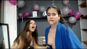Luna Sparkly & Candy Wolf Private Show