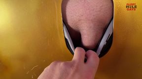 circumcised cock but a huge horny cum load at gloryhole