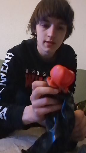 talking wiht my hood and gag
