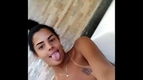 Teenager Trap is a hard working Brazilian prostitute