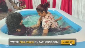 Mallu Couple Swimming Pool Fuck with Blow Job