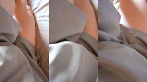 moglie incinta si da una toccata veloce