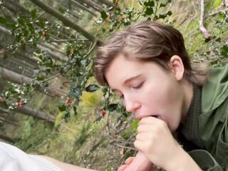 ????Wholesome Oral pleasure in the Forest????