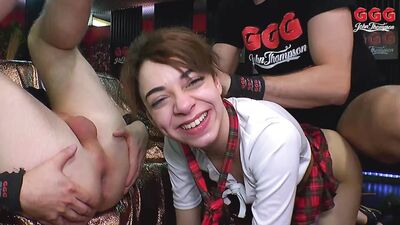 Pornfighter Long John, Dirty Mary, Don John & Khadisha Latina - Wild Bukkake Experiences