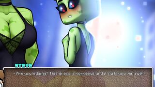 Explosive Mouthful Cummed in Creepers Mouth - Hornycraft Creeper Sex