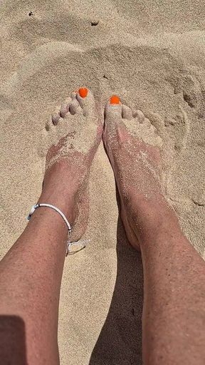 Feet in the Sand!