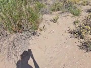 Nude beach jerking off big uncut cock
