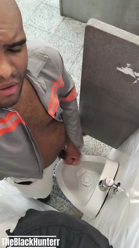 Toilet Masturbating