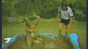 Anime Girls Nude Mud Fight - mud wrestling Movies