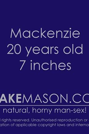 Energetic Cock Stroking with Mackenzie