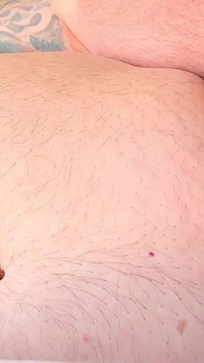 Midget Man Tits and a Hairy Fat Ass