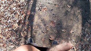 [HIKING] Making SHADOW FUCKPUPPETSlol, URINATING like a sprinkler, and flopping my ENORMOUS PULSING PINK CIGAR while hiking.