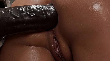 Ruth Heaven - Dirty toilet Gloryhole [AI Generated] Interracial BBC