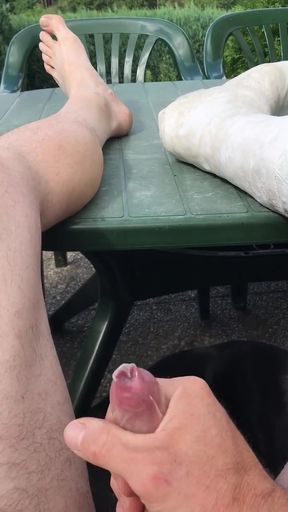 Cum in leg cast