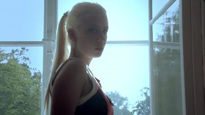 Jessie Volt is a stunner and she'_s in her favorite window least wearing nothing but her...