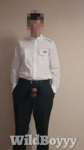 Undress Security Guard , more video in profile !