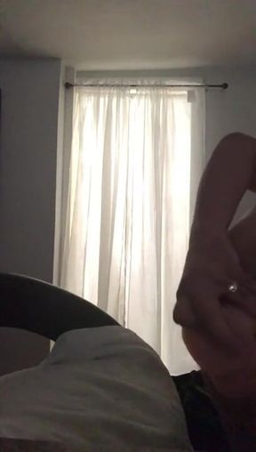 Myself with the dildo