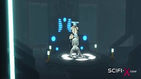 3d shemale dickgirl gives sexy young hottie an ass fucking