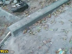 Fetish sex in public