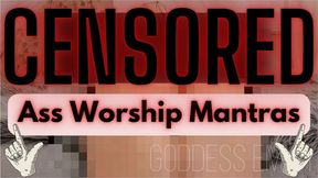 Censored Ass Worship Mantras - TheGoddessEmmy, GoddessEmmy, Goddess Emmy, Emmy - Blonde Femdom Allows You Censored Ass Worship While Repeating Mantras