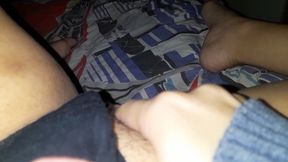 I Woke up and Started Playing with My Hot, Juicy, Hairy Pussy. Let Me Cum in Your Mouth.