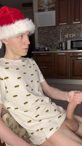 Naughty Solo Session Floods Twink Abs with Cum